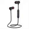 Auriculares Bluetooth Magnéticos para Colgar en el Cuello Auriculares Bluetooth Estéreo Metálicos para Deportes Auriculares Bluetooth de Tapón de Plástico para Colgar en el Cuello