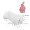 Molde para Adorno de Decoración de Pascua DIY Huevo de Pascua Durmiente Irregular Bola Rebotadora Huevo de Pascua Profundo Conejo Molde Venta al por Mayor