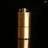 618 Mini Cubierta para Uñas Pequeño Colgante Creativo para Llavero Encendedor de Queroseno para Exteriores Impermeable Venta Directa de Fábrica