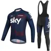 Traje de Ciclismo Bora Tour De France con Tirantes y Mangas Largas para Hombre, Transpirable para Primavera y Verano, Camisa de Ciclismo con Protección Solar, Maillots y Culottes de Ciclismo