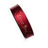 Cinta de 2.5 cm de ancho nueva transfronteriza con letras inglesas bronceadas para regalo, ramo, horneado, lazo DIY