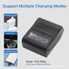Impressora Térmica Bluetooth Portátil Mini 58mm Transfronteiriça Impressora Térmica de Recibo Pequena Sem Fio de Mão