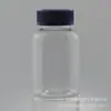 Frasco transparente de 175 ml PET tableta cápsula alimento saludable caramelo tableta 37 dientes polvo sólido botella de plástico