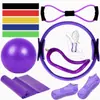 Anel de Pilates e Yoga Numbwin Conjunto de Doze Peças Conjunto de Suprimentos Auxiliares para Fitness em Casa Fornecimento Transfronteiriço Amazon