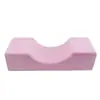 Almohada Auxiliar con Forma de Pestaña para Extensión de Pestañas, Almohada para Protección del Cuello, Herramienta de Belleza para Entrenamiento, Almohada en Forma de U