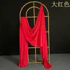 Decoración de cortina de gasa de fondo de boda, diseño de banquete de primer cumpleaños, tela de gasa de perlas, cortina de arco de boda, venta al por mayor de fábrica