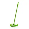 Mop Triângulo de Chenille Transfronteiriço, Mop Limpador Telescópico Rotativo Preguiçoso para Remoção de Poeira com Mop de Chenille de Reposição