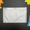 Fornecimento direto da fábrica saco com zíper fosco versão horizontal de PVC zíper estendido saco autoadesivo régua conjunto de papelaria saco de embalagem