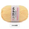4 Hilos de Algodón Leche Medio Dos Bolas Hilo para Muñecas Lana Coreana para Bebé Hilo para Crochet Hilo para Tejer a Mano Venta al por Mayor