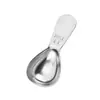 En stock Espesada Acero Inoxidable 304 Cuchara para Granos de Café Báscula Cuchara Medidora Cuchara para Leche en Polvo Cuchara para Condimentos Cuchara Medidora Cuchara para Té