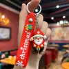 Llavero de Regalo de Navidad Transfronterizo Colgante de Muñeca Dibujo Animado Papá Noel Colgante de Regalo Llavero de Navidad