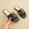 Sandalias Romanas para Niñas 2026 Verano Nuevos Zapatos para Niños Zapatos de Princesa Estilo Coreano Zapatillas Casuales de Suela Suave
