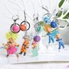 Llavero de PVC de la serie completa de Dragon Ball, nuevo llavero Wukong Qiqi, colgante de anime, accesorios al por mayor