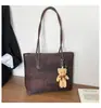 Bolso Tote Casual de Gran Capacidad, Moda Verano 2026, Bolso de Hombro de Moda con Accesorios para Mujer