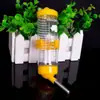 Nuevo bebedero para hámster cabeza de arco ardilla tetera Totoro cerdito holandés Oso Dorado dispensador de agua de bola 125ml