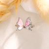 Anillo Mariposa Circonita Ultra Flash Exquisito Diseño Nicho Lujo Ligero Anillo Diamante Rosa Compromiso Regalo Día de San Valentín Anillo Dedo
