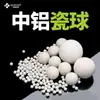 Ventas al por mayor de Protección Ambiental Keyuan Bola de Empaque de 25 mm Resistente a Ácidos Resistente a Álcalis Alta Temperatura Medio Bola de Porcelana de Alúmina de Aluminio