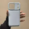 Funda para Teléfono Móvil con Patrón de Prepucio de Tambor Color Puro Adecuada para Apple 17Promax Blanco Rosado 14 15 16 Carcasa Blanda 13P Anticaída