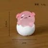 Paisagem Micro Transfronteiriça Criativa Animais Quebra-Casca que Brilham no Escuro Figuras Decoração DIY Acessórios Pendentes Mini Enfeites de Mesa