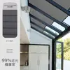 Cortina de teto cortina colmeia tecido não tecido acabada à prova de som varanda cortina doméstica proteção solar isolamento térmico persiana manual elétrica