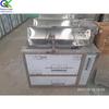Máquina de lavar balde de plástico de estação dupla, balde de óleo comestível, máquina de lavar interna e externa, equipamento de limpeza de balde de água potável de 20 litros