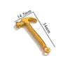 3 px/bolsa colgante de herramienta de acero inoxidable secador de pelo tijeras cuchillo de cocina cuchara colgante de joyería collar de aretes DIY