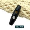 Hebilla de oliva de madera de doble agujero botón de cuerno de madera de un solo agujero accesorios para abrigo de lana fabricante de botones de madera natural en stock