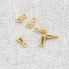 Acessórios de Joias DIY, Acessórios de Cabelo, Grampos de Cabelo Estilo Antigo, Ornamentos Step Shake, Materiais, Contas de Cobre Brilhante Gota D'Água, Contas Penduradas A525