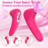 Silicona Bolsillo Ventosa Masturbación Vibrador Estimulación Clítoris Palo de Masaje Sexo Femenino Productos para Adultos Venta al por Mayor