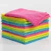Paño de Limpieza de Tejido de Punto por Urdimbre de Microfibra Cocina Limpieza Paño de Cocina 30*30 250g Paño de Limpieza Colorido Hecho a Medida Fábrica de Origen