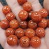 Contas de Jade Hongfei Jade Otimizadas Contas de Jade Espalhadas Vermelho Sangue de Galinha 14mm Acessórios para Joias Contas de Jade Feitas à Mão