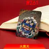 Buddha Preto Pintado de Dourado Sem Adornos Pintado à Mão Núcleo de Pintura Thangka Pingente da Montanha Wutai Thangka do Tibete