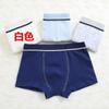 Ropa interior bóxer para niño de algodón peinado de color sólido estilo coreano, ropa interior para niños 95% algodón, ropa interior para bebé, shorts para niños al por mayor