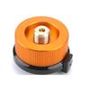 Adaptador de tanque de gás tipo cartão para fogão externo, adaptador de tubo de extensão de fogão, adaptador de tanque de gás liquefeito plano