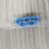 Ejercitador de dedos de silicona, dispositivo de entrenamiento de dedos, banda elástica de resistencia para cinco dedos, anillo de resistencia para ejercicio y rehabilitación, dispositivo de entrenamiento de dedos