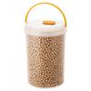 Contenedor Crisper Personalizado para Refrigerador Transparente Redondo Grado Alimenticio Caja de Almacenamiento Cocina Tarro Sellado a Prueba de Humedad Tarro de Almacenamiento tipo Bolso