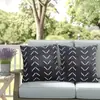 Funda de almohada de Amazon más vendida ins Viento patrón de doble cara impermeable funda de almohada para exteriores sin relleno al por mayor en stock