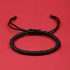 Nudo Vajra de Tíbet No. 6 Pulseras de Cuerda Roja Trenzada Pulsera del Año Zodiacal Ajustable Estilo Étnico Regalo para Pareja Venta al por Mayor