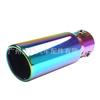 Fabricante de Tubos de Escape Tubo de Escape de Acero Inoxidable de 8.5 Pulgadas de Largo 63-89mm 2.5 Pulgadas Silenciador de Tubo de Escape Ajustable de Una Sola Capa