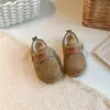 Sapatos de Algodão Birken para Crianças 2026 Outono/Inverno Novo Estilo Fashionable para Meninas com Forro de Lã Quente Versátil para Exterior Confortáveis Sapatos de Algodão