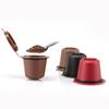 Cápsula de filtro de café Nespaiso con carcasa rellenable, carcasa de filtro repetible para uso doméstico, se puede usar varias veces, caja de plástico