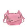 Mini Bolso de Labiales de Otoño Bolso tipo Silla para Mujer 2025 Nuevo de Moda Estilo Coreano Más Fácil de Combinar Bolso de Hombro Cruzado Billetera