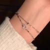 Pulsera para Mujer, Lujo de Nicho Accesible, Apilamiento Exquisito, Nuevo Estilo 2024, Regalo 520 Día de San Valentín para Novia