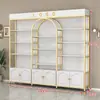 Prateleira de Cosméticos Display Rack Multicamadas Gabinete de Exibição de Produtos para Salão de Beleza Skincare Salão de Unhas Barbearia Gabinete de Exibição