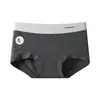 Ropa Interior de Algodón de Color Natural, Algodón Puro, Cubre Cadera, Sin Costuras, Talla Grande Boxer Briefs, Antibacteriano 10A, Entrepierna Extendida, Ropa Interior Femenina 100% Algodón