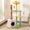 Venta al por mayor del fabricante Marco de escalada para gatos, Árbol para gatos, Casa para gatos, Estante grande todo en uno para gatos, Poste rascador de sisal, Juguetes y accesorios para gatos