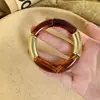 Pulsera Marrón de Moda Europea y Americana para Mujer 2026 Nuevo Diseño de Nicho Pulsera de Moda Lujo Ligero Ins Accesorio de Mano Versátil