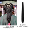 Peruca antiga hanfu, peruca de bigode de milho, peça de cabelo de fada antiga, cabelo longo e liso, acessórios para cabelo