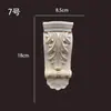 Columna Romana Estilo Europeo Madera Maciza Tallada Decoración Sencilla Estilo Europeo Cabeza de Columna Estilo Chino Viga de Soporte Soporte de Viga Almohadilla Gabinete de Chimenea Metabo