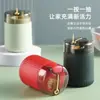 Dispensador de palillos de botón, diseño de apertura automática, portapalillos creativo estilo nórdico, portátil y adecuado para uso doméstico